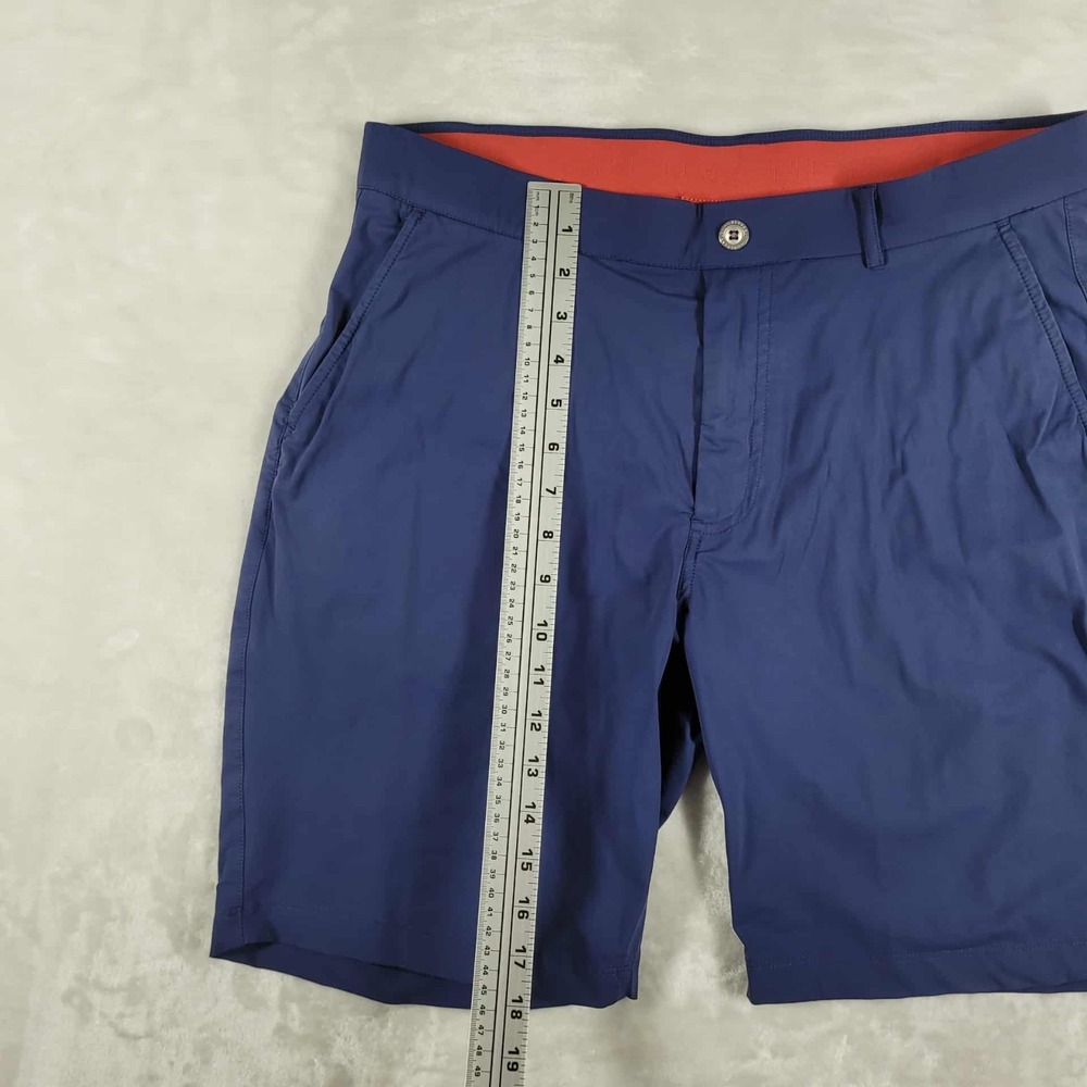 Men's Blue Athletic Shorts - Picture 3 of 10